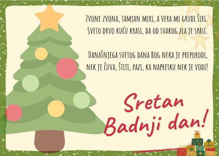 🎅 Poruke za Badnji dan - Najlepše čestitke i poruke za Badnji dan 2020